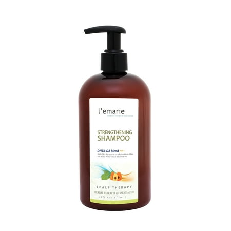 L'emarie Biotin Shampoo for Hair Growth & Thinning - Anti-Hair Loss with Ziziphus Bark, Pea Peptide, Rosemary, Eucalyptus & Irish Moss Extract - Fortified with Caffeine & Salicylic Acid 16 Ounces