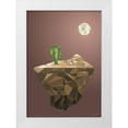 thumbnail image 1 of Läer, Josephine 14x18 White Modern Wood Framed Museum Art Print Titled - Kaktus, 1 of 4