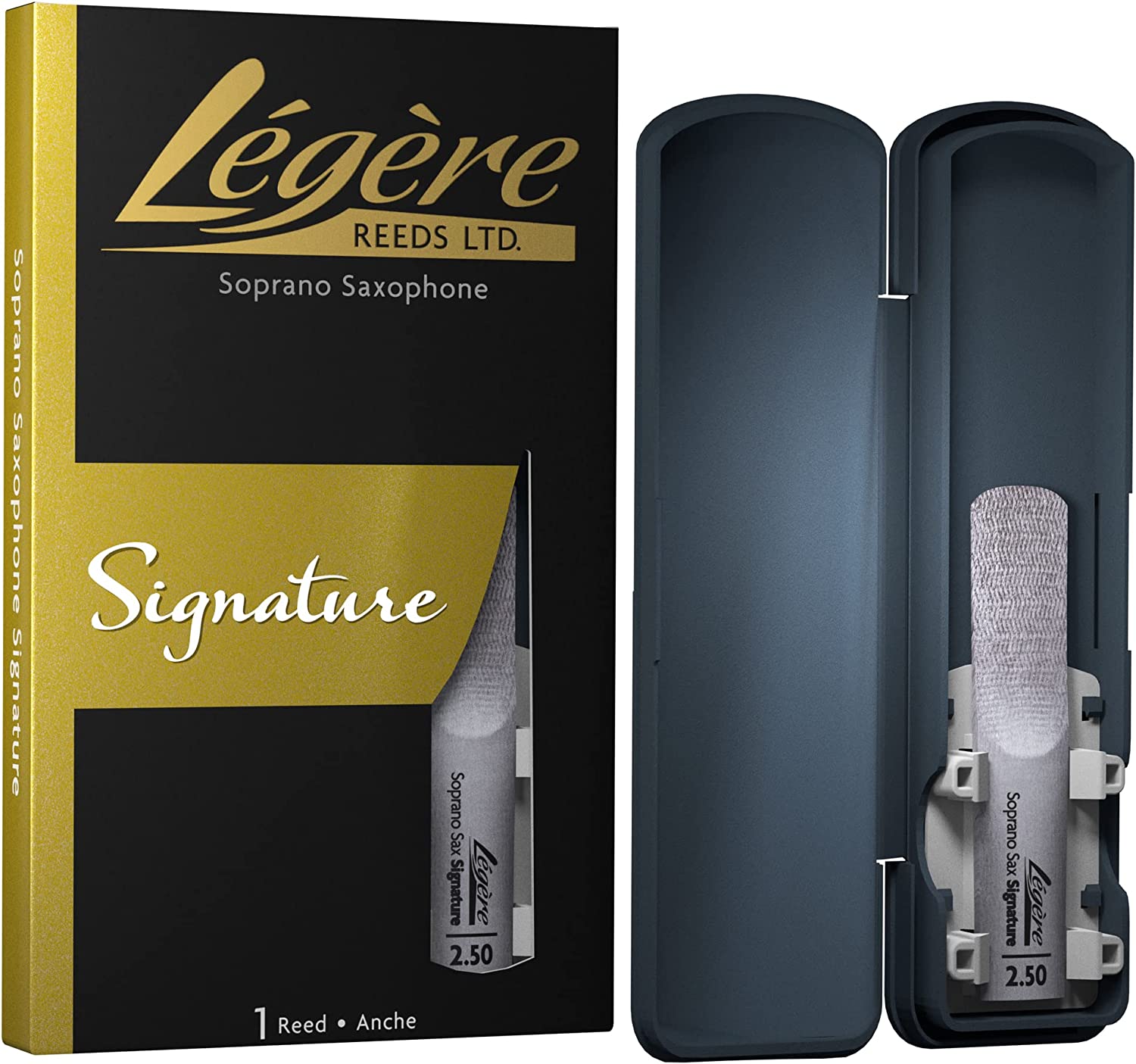 Légère Reeds Premium Synthetic Woodwind Reed, Soprano Saxophone