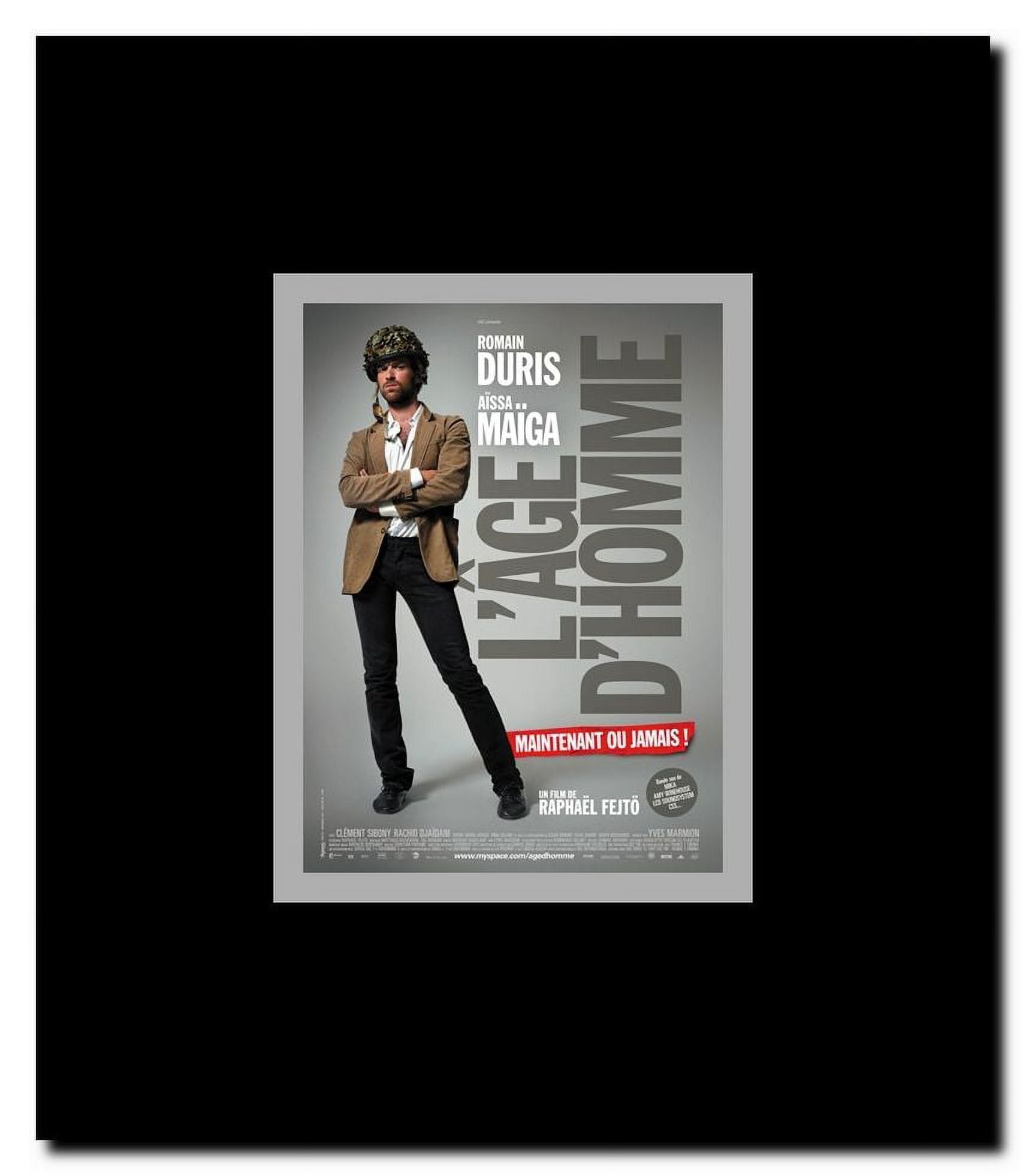 L'ge d'homme... maintenant ou jamais! Framed Movie Poster