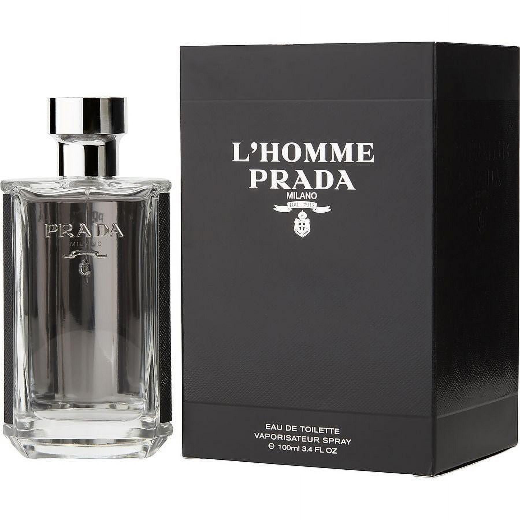 L homme Prada by Prada Men Eau De Toilette Spray 3.4 oz