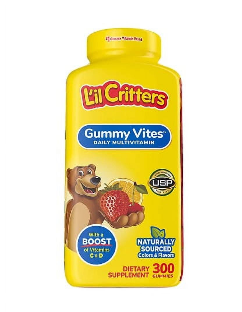 L'il Critters Gummy Vites, Multivitamin and Mineral Formula for kids