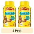(2 pack) L'il Critters Kids Omega3 Gummy, 3 fatty acids, DHA, EPA and ALA. 120 ct (60120 day