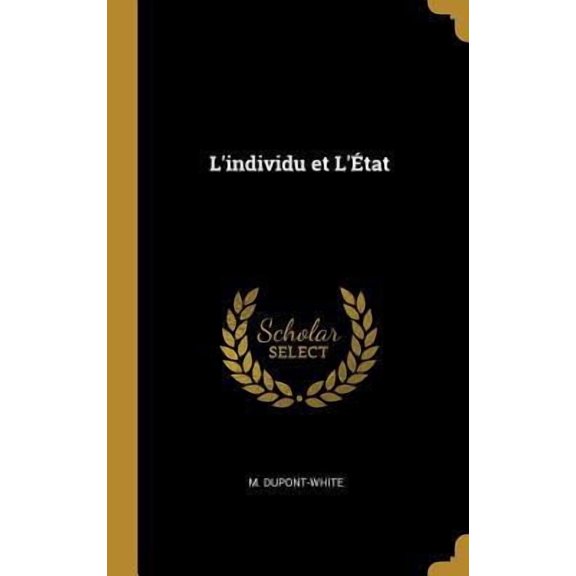 L'Individu Et l'tat Hardcover
