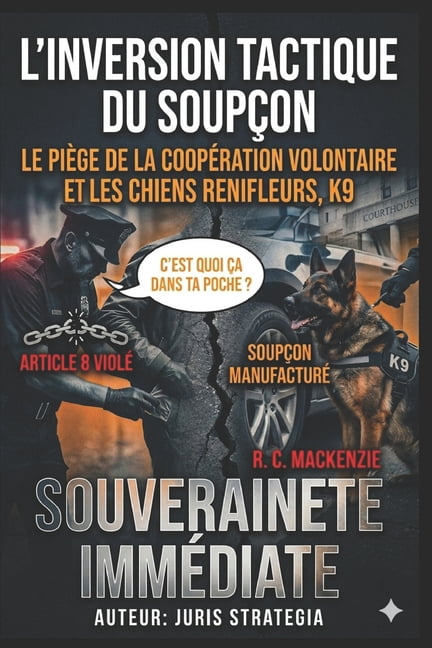 L'inversion Tactique du Soupçon: Le Piège de la Coopération Volontaire et Les Chiens Renifleurs, K9: Souveraineté Immédi, (Paperback)