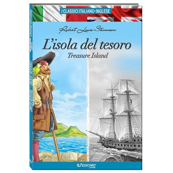 Elena Riva,Francesc Rfols,Robert Louis L'isola del tesoro-Treasure island. Ediz. (Hardcover)