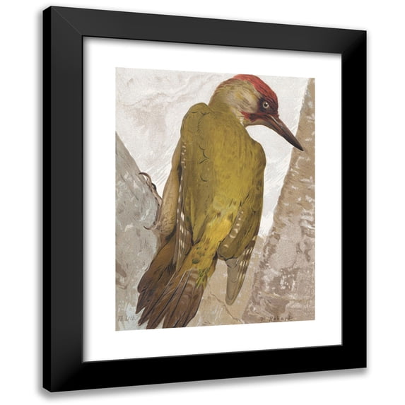 Léo-Paul Robert 19x24 Black Modern Framed Museum Art Print Titled - Pic Vert (1880)