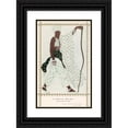 thumbnail image 1 of Léon Bakst 16x24 Black Ornate Framed Double Matted Museum Art Print Titled: The Pilgrim of ‘Blue God’ (1917), 1 of 5