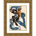 thumbnail image 1 of Léon Bakst 17x24 Gold Ornate Framed and Double Matted Museum Art Print Titled - Set of 2 Works Devoted to the Artist (1913), 1 of 4