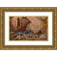 thumbnail image 1 of Léon Bakst 24x16 Gold Ornate Framed and Double Matted Museum Art Print Titled - La Pisanella Ou La Morte Parfumee (1913), 1 of 4