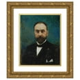 thumbnail image 1 of Léon Bonnat 15x18 Gold Ornate Wood Frame and Double Matted Museum Art Print Titled - Charles Ephrussi (1906), 1 of 4