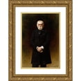 thumbnail image 1 of Léon Bonnat 18x24 Gold Ornate Framed and Double Matted Museum Art Print Titled - Portrait of William T. Walters (1883), 1 of 4