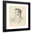 thumbnail image 1 of Léon Cogniet 15x18 Black Modern Framed Museum Art Print Titled - Portrait of a Gentleman (C. 1835), 1 of 5