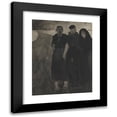 thumbnail image 1 of Léon Spilliaert 19x24 Black Modern Framed Museum Art Print Titled - Fishermen and Women, 1 of 5