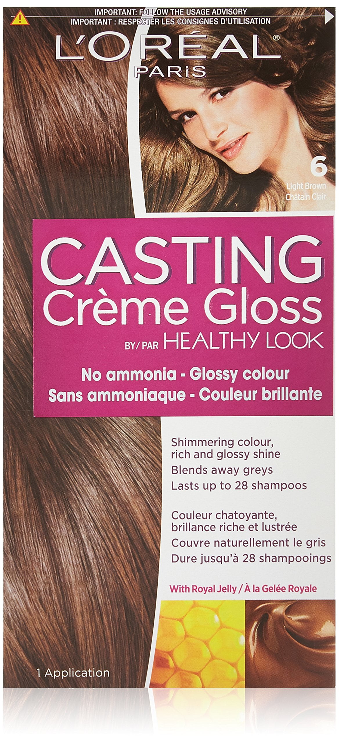 L’oreal Paris Casting Creme Gloss Hair#6 Light Brown