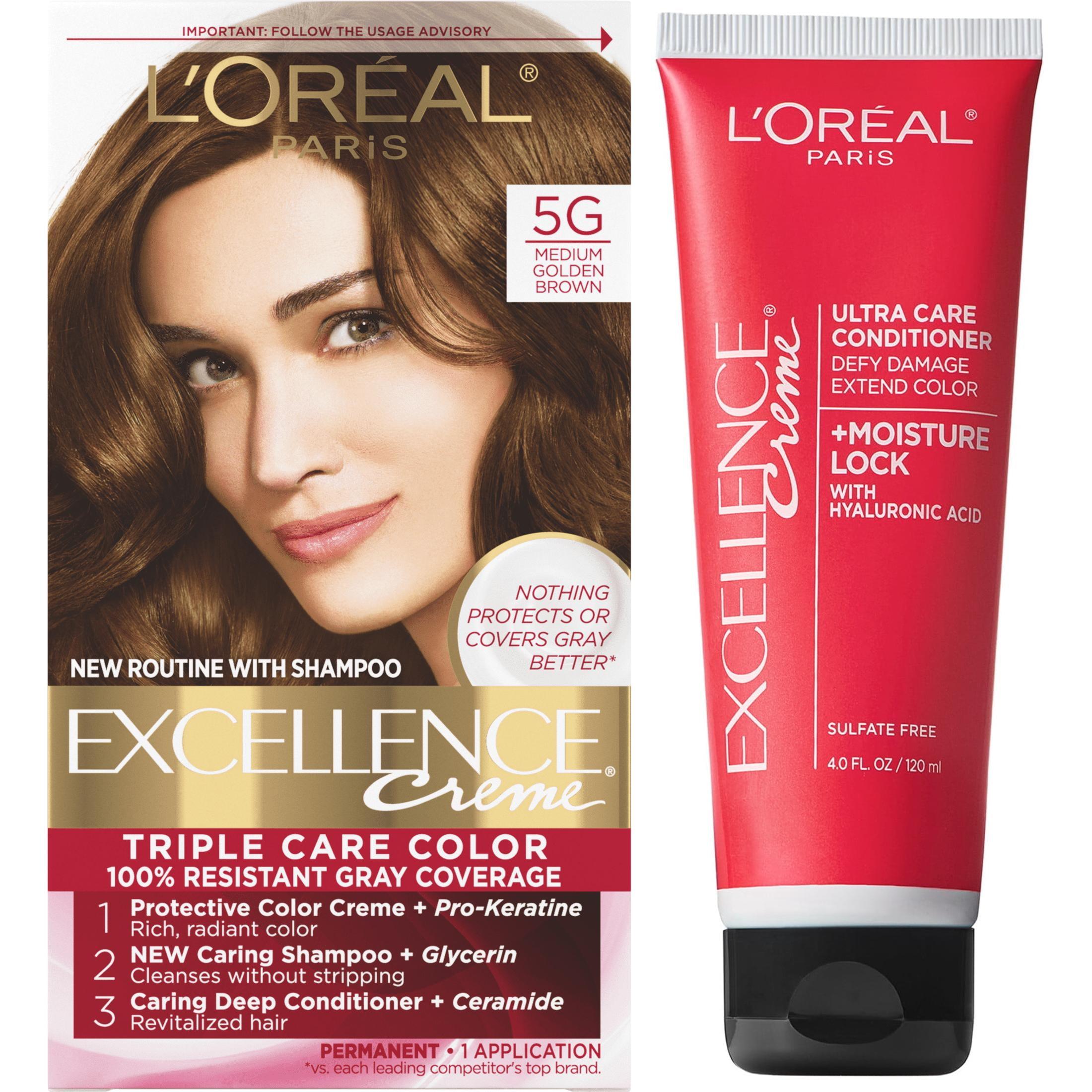 L'oreal Paris Excellence Creme Permanent Hair Color - Walmart.com