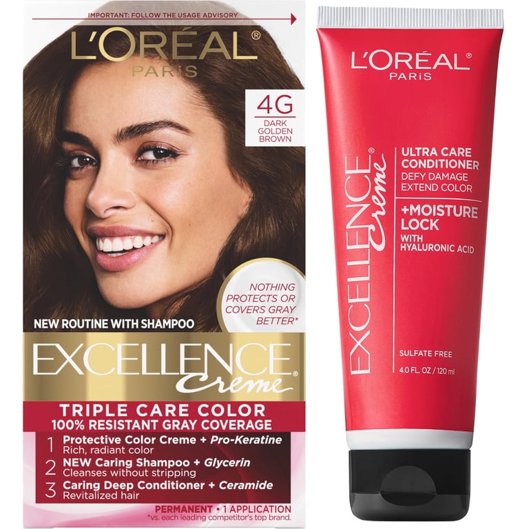 L'oreal Paris Excellence Creme Permanent Hair Color - Walmart.com