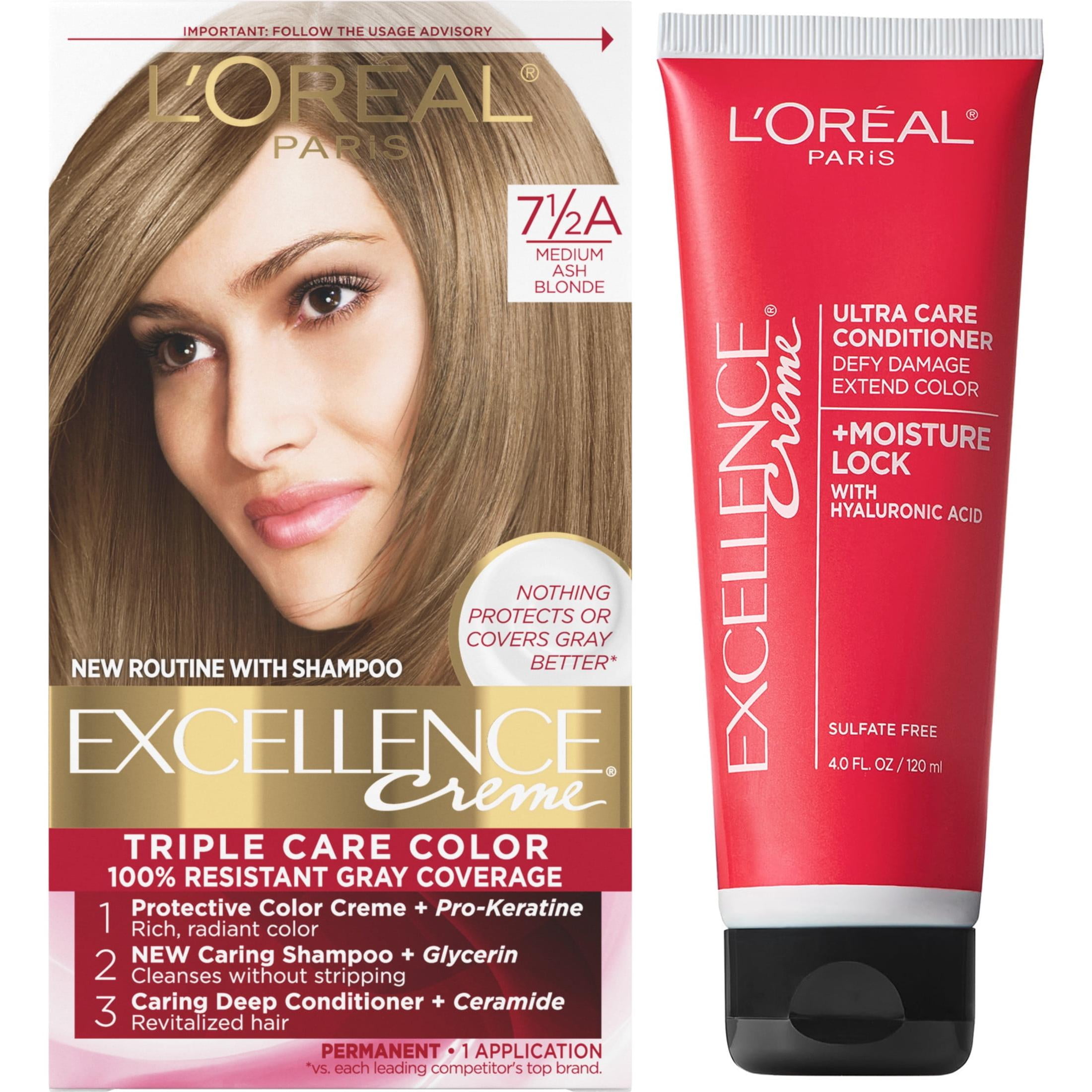 L'Oreal Paris Excellence Creme Permanent Hair Color, 3 Natural L'Oreal Paris Excellence Creme Permanent Hair Color, 3 Natural