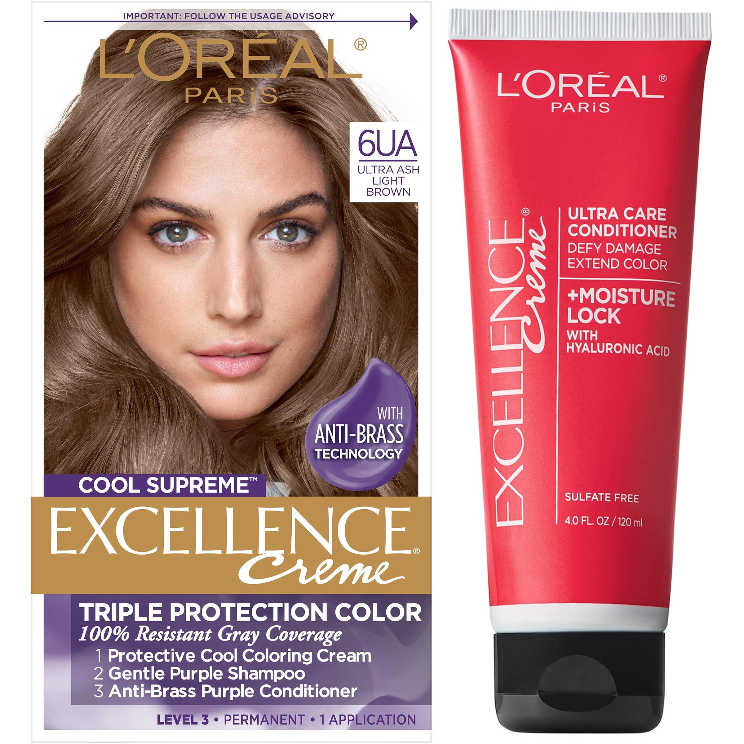 L'Oreal Paris Excellence Creme Permanent Hair Color, 9.5NB