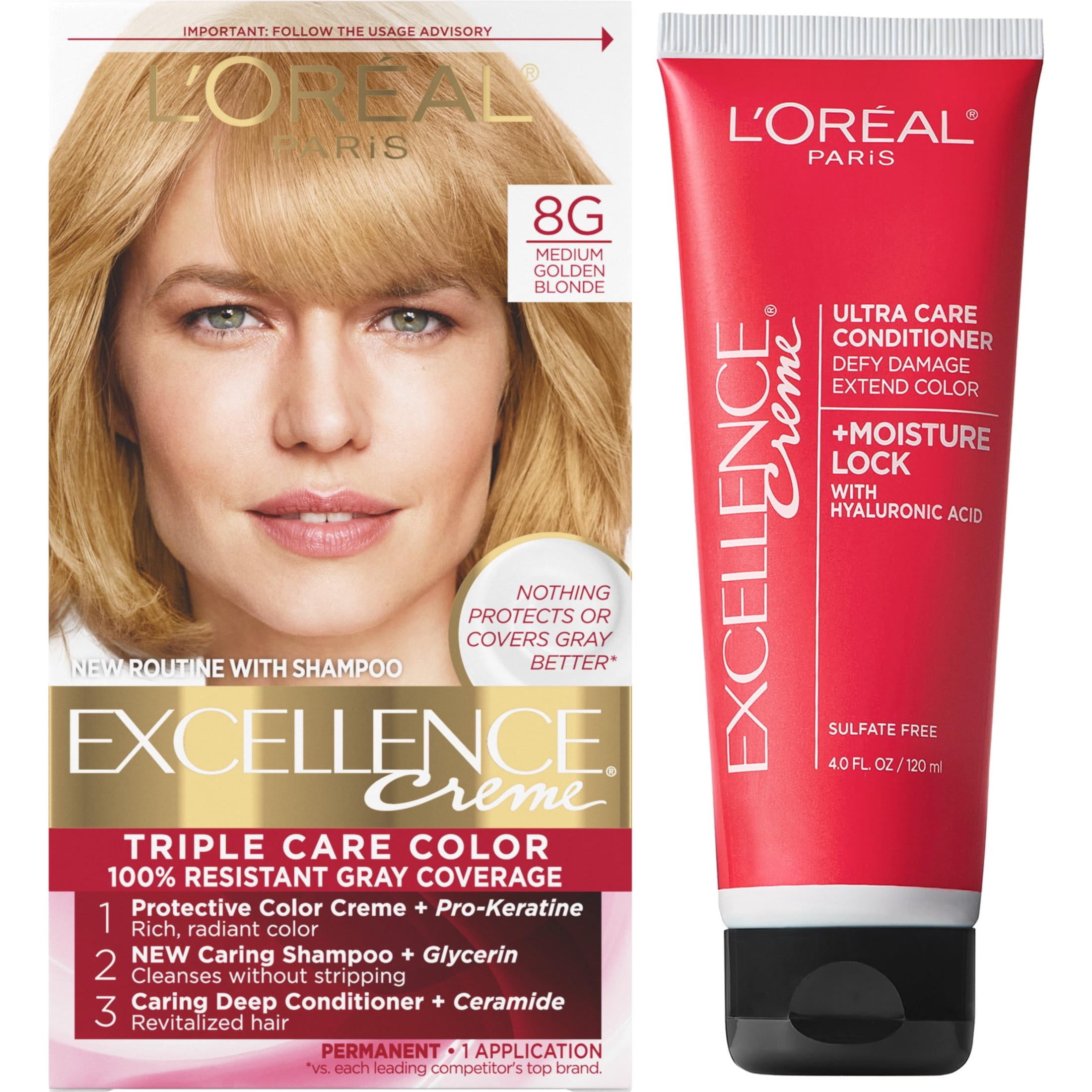 L'OREAL EXCELLENCEヘアトリートメント3 　40g✖️44個 Amazon.com : L'Oreal Paris Excellence Crème Permanent Hair Dye