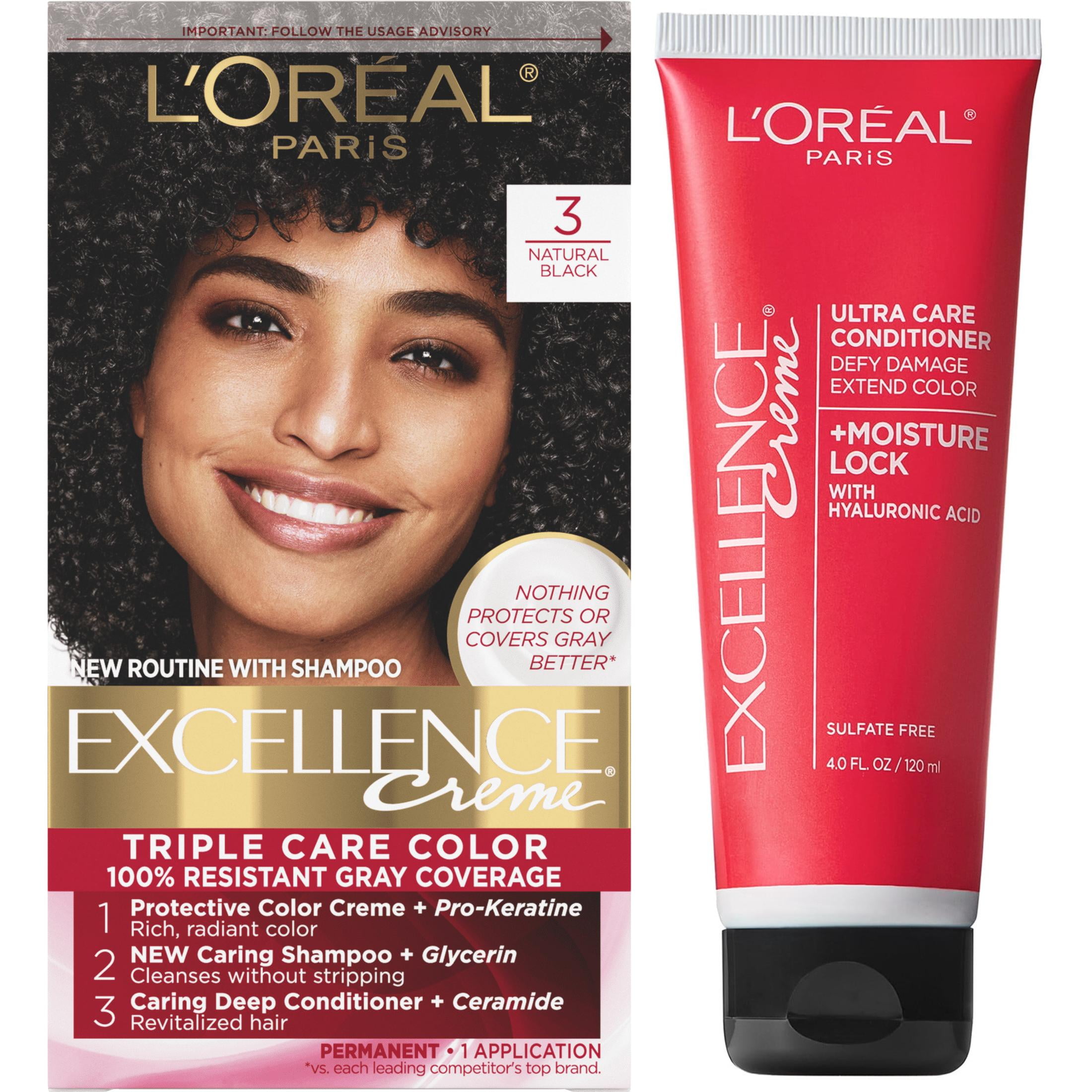 L'oreal Paris Excellence Creme Permanent Hair Color - Walmart.com