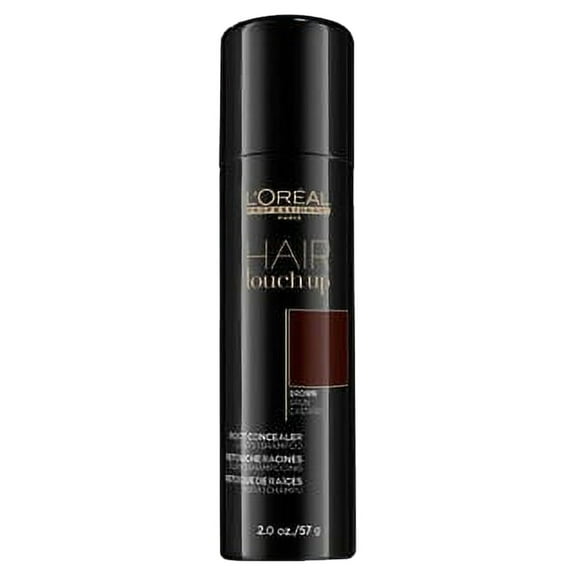 LOreal Professionnel Hair Touch Up | Instant Root Concealer (Brown), 2oz