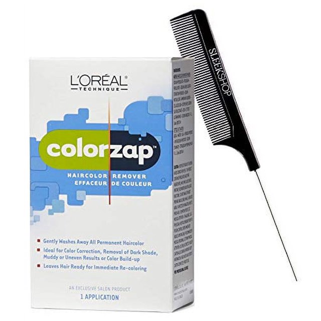 L'oreal Technique COLOR ZAP Haircolor Remover (w/Sleek Steel Pin Rat