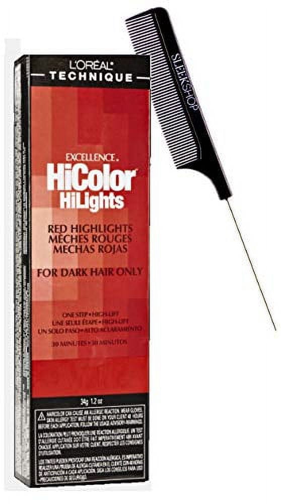 L'oreal Excellence HiColor Red Highlights for Dark Hair, Permanent ...