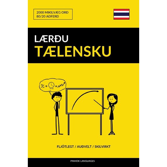 Lru Tlensku - Fljtlegt / Auvelt / Skilvirkt: 2000 Mikilvg Or Paperback