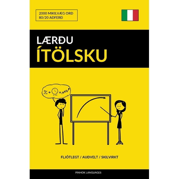 Lru tlsku - Fljtlegt / Auvelt / Skilvirkt: 2000 Mikilvg Or Icelandic Edition Paperback 1548413089 9781548413088 Pinhok Languages