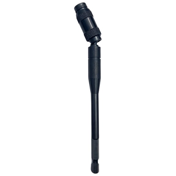 L-shape Socket Wrench Set Screwdriver and Bit Set,145mm 1/4-Inch Drive, L-shaped Extension Handle Double Head Socket Wrench for Home and Car Repair - Black Type D