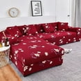 thumbnail image 1 of L-shape Sofa Covers for Living Room Elastic Slipcovers Couch Cover Stretch Corner Sofa Cover Sofa Covers for Living Room, 1 of 5