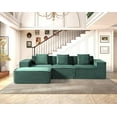thumbnail image 1 of L shape modular sectional sofa, 1 of 4