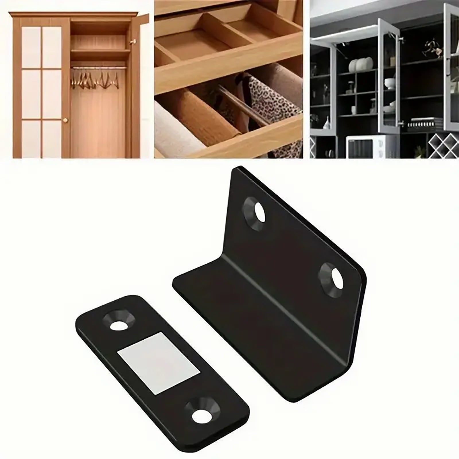 L-shaped Magnetic Sliding Door Wardrobe Door Magnetic Strip Patch