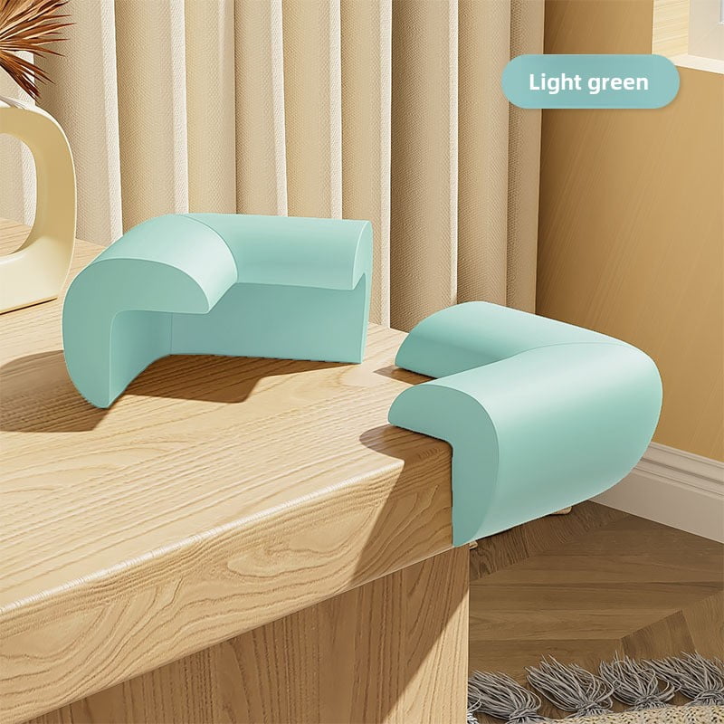 L-shaped thickened anti-collision angle, 10 pcs, delicate and soft, fast rebound, waterproof and oil-proof, caring for the health of the baby.