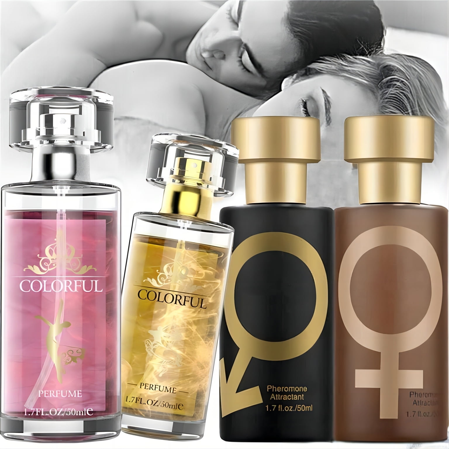 Golden L_ure Pheromone Perfume,Pheromones Attractant Oil Spray to