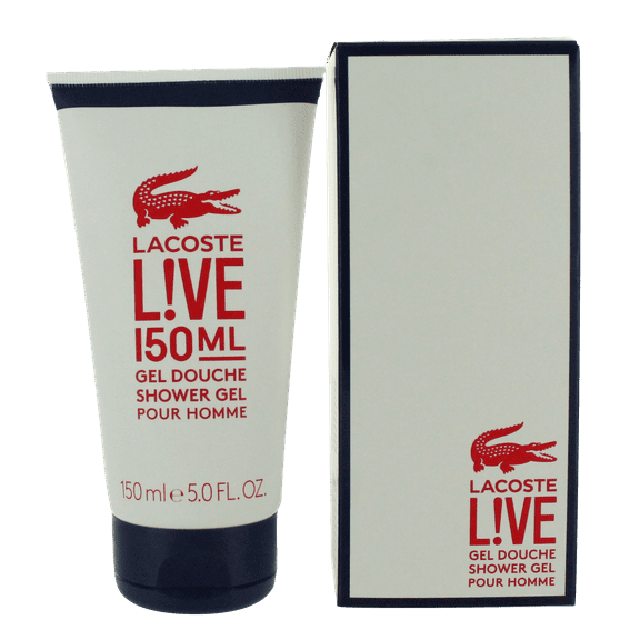 L!ve Pour Homme by Lacoste For Men Shower Gel 5oz