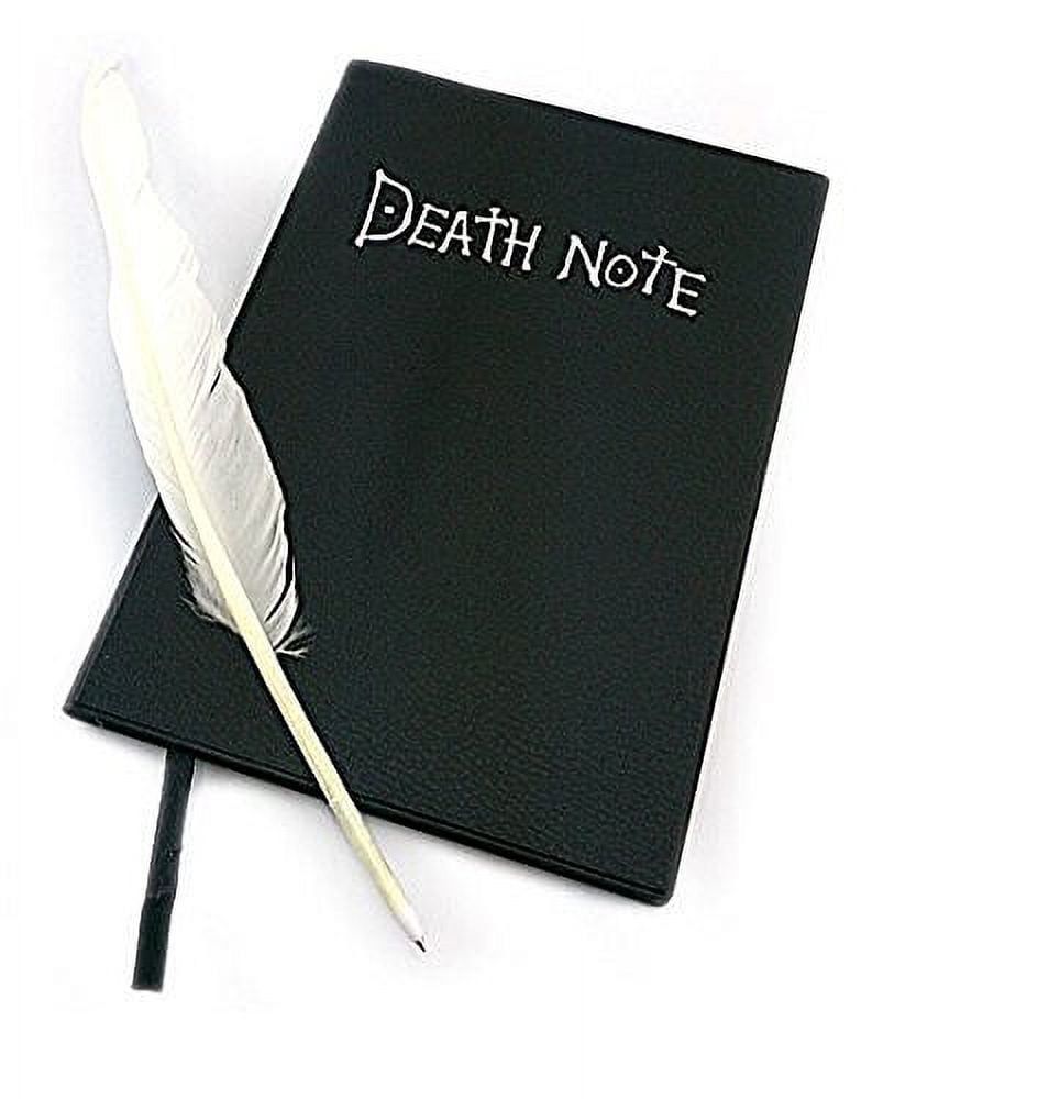 Death Note Anime Notebook Set With Music CD Feather Pen Leather