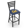 thumbnail image 1 of L004 Cal 25" Stationary Counter Stool with Black Wrinkle Finish, 1 of 2
