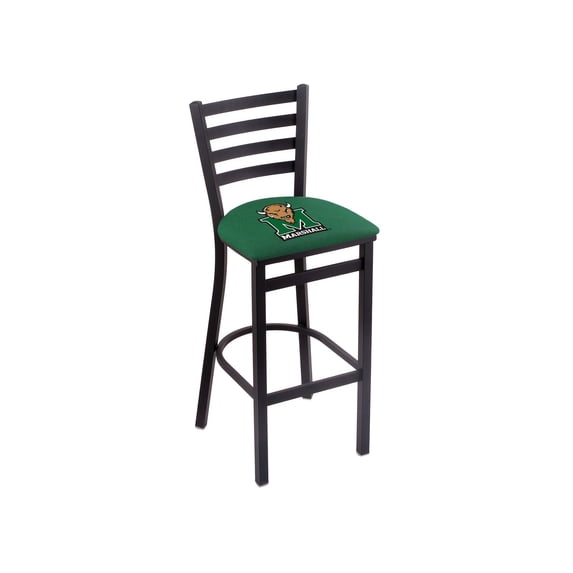L004 Marshall 25" Stationary Counter Stool with Black Wrinkle Finish