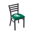 thumbnail image 1 of L00418 Michigan State 18" Chair with Black Wrinkle Finish, 1 of 2
