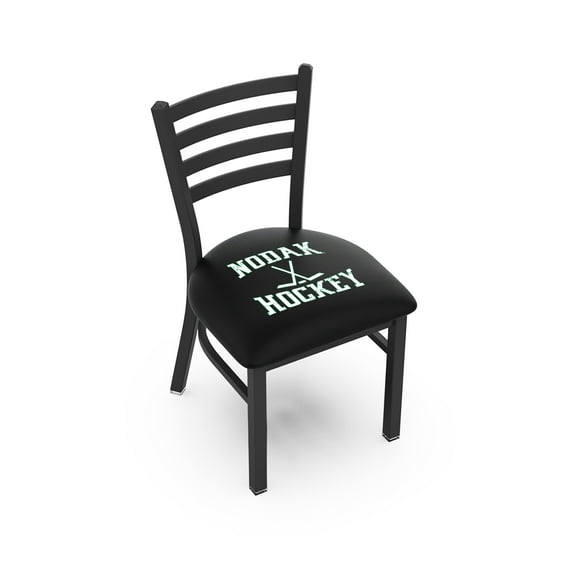 L00418 North Dakota (Hockey) 18" Chair with Black Wrinkle Finish