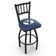 thumbnail image 1 of L018 Brigham Young 36" Swivel Bar Stool with Black Wrinkle Finish, 1 of 2