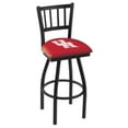 thumbnail image 1 of L018 Houston 36" Swivel Bar Stool with Black Wrinkle Finish, 1 of 2