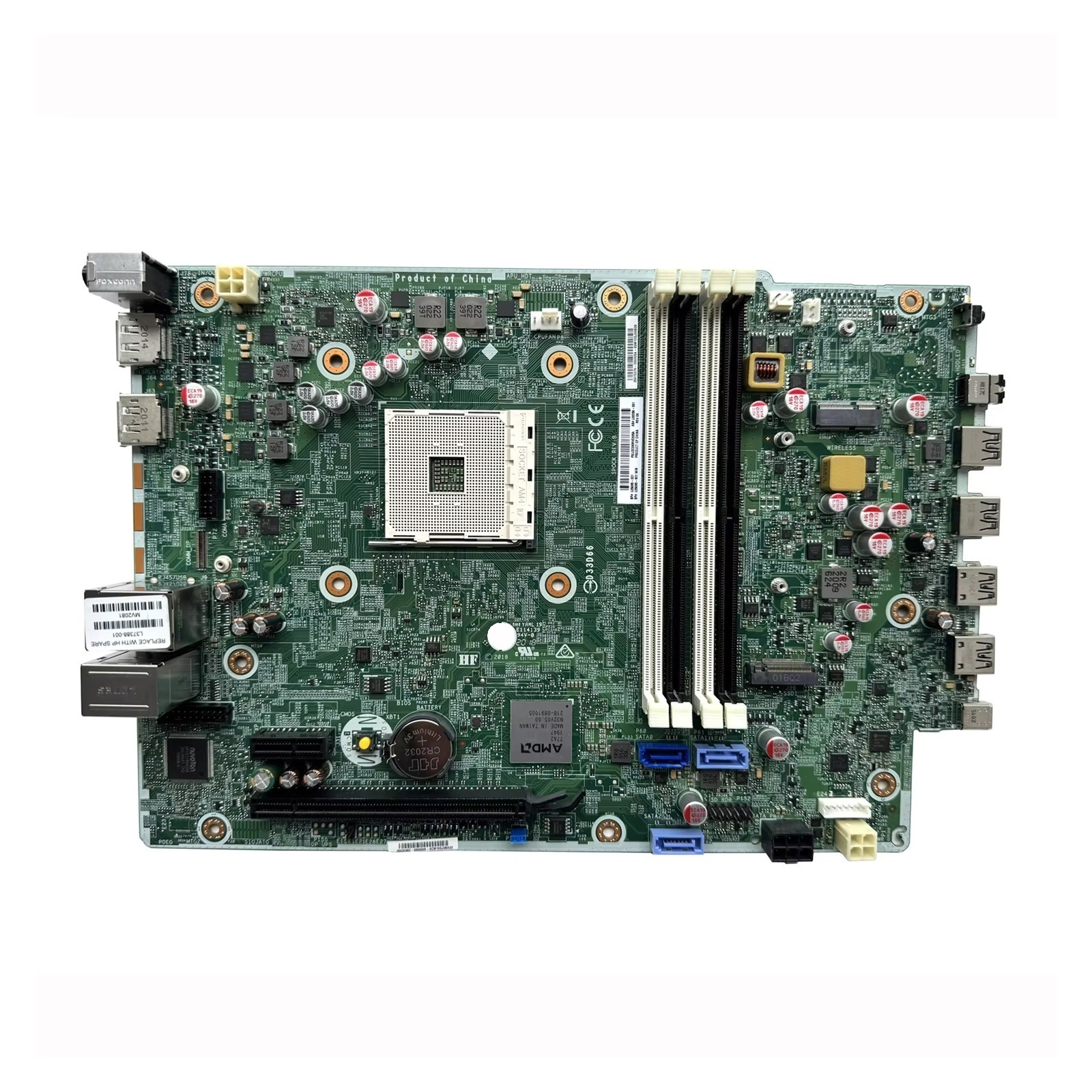L05065-001 Used For HP EliteDesk 705 G4 SFF Motherboard L05065-601 AM4 DDR4 Memory Slot , components