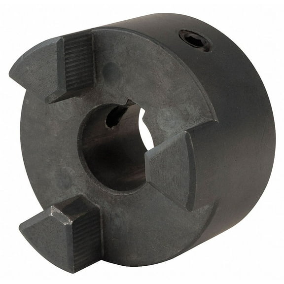 L090 Size 7/8" Sintered Iron Jaw Coupling Hub, Keyway Size: 3/16" x 3/32"
