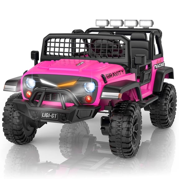 L10 APEX 24V 4WD Ride On Car for Big Kids, 2-Seater Electric Vehicle with Remote Control, LED Lights & Music, Exciting Christmas Surprise for Children