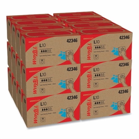 L10 Towels, POP-UP Box, 1-Ply, 10.25 x 9, White, 250/Box, 24 Boxes/Carton | Bundle of 2