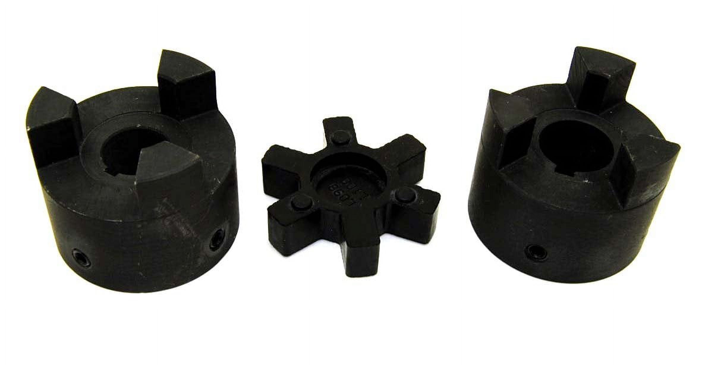 L100 Flexible 3Piece LJaw Coupling Set & BunaN NBR Rubber Spider