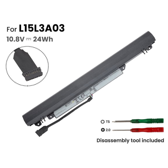 L15L3A03 Laptop Battery for Lenovo Ideapad 110-15ACL 110-14AST L15C3A03 L15S3A02 10.8V